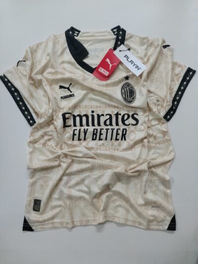 AC Milan x PLEASURES White Jersey - Special Edition