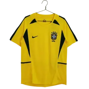 Brazil 2002 Home Jersey - Vintage