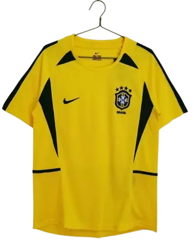 Brazil 2002 Home Jersey - Vintage