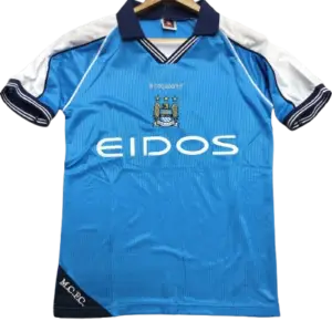 Manchester City 1999 Home Jersey - Vintage