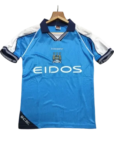 Manchester City 1999 Home Jersey - Vintage