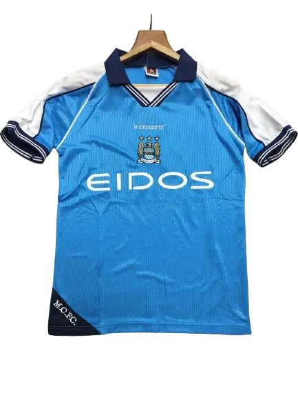 Manchester City 1999 Home Jersey - Vintage
