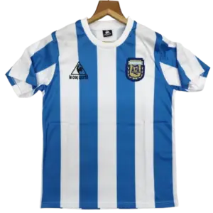 Argentina 1986 Home Jersey - Vintage