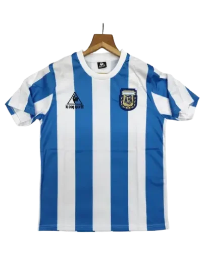 Argentina 1986 Home Jersey - Vintage