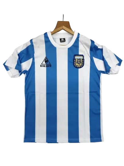 Argentina 1986 Home Jersey - Vintage