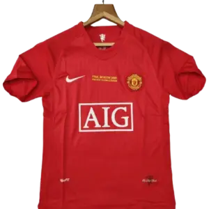 Manchester United 2008 Home Jersey - Vintage