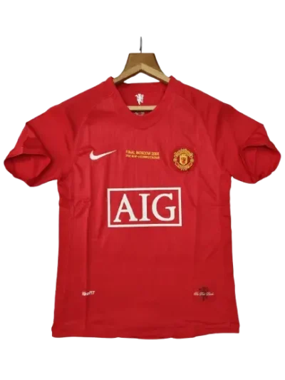 Manchester United 2008 Home Jersey - Vintage