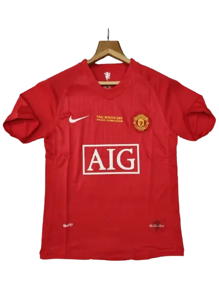 Manchester United 2008 Home Jersey - Vintage