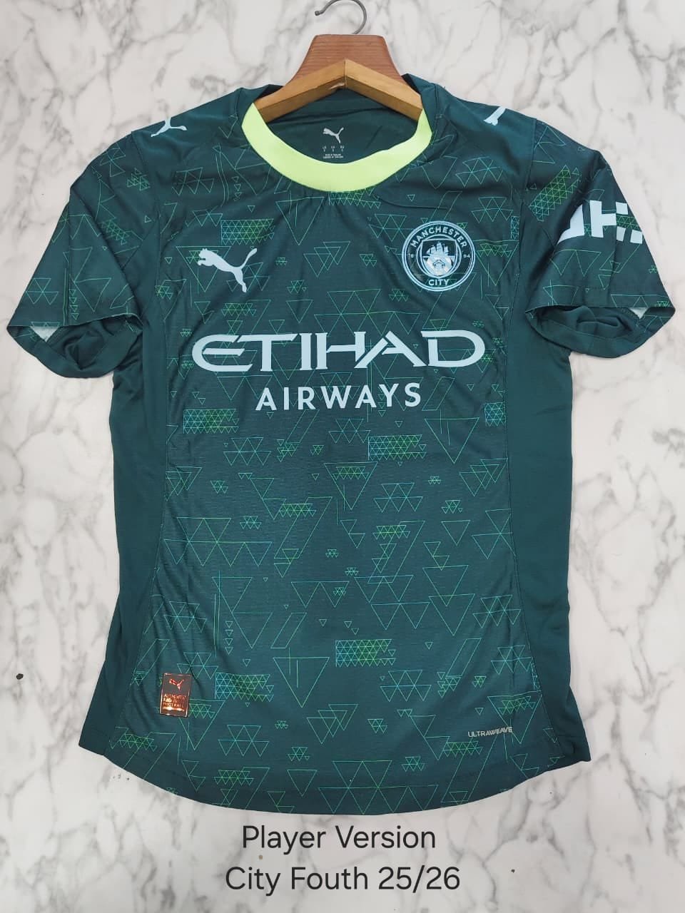 Manchester City 2025/26 Fourth Jersey - Premium Edition