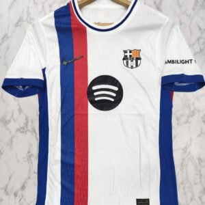 FC Barcelona 25/26 White "Retro" Special Edition Jersey