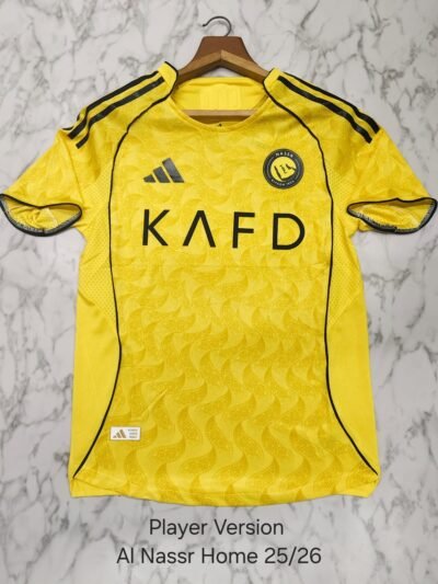 Al-Nassr 25/26 Home Jersey - Premium Edition