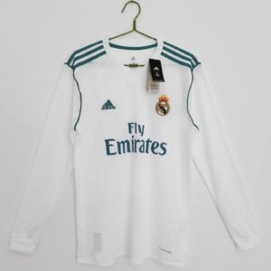 Real Madrid 2017/18 Home Jersey - Vintage (Long Sleeves)