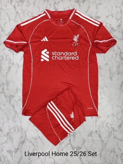 Liverpool 2025/26 Home Jersey - Set Edition