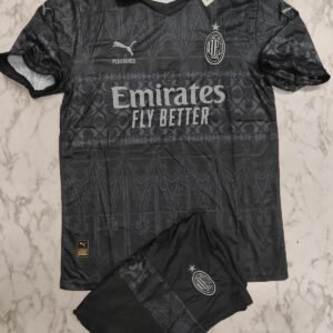 AC Milan Pleasures Black Jersey - Set Edition
