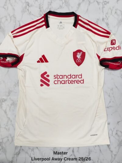Liverpool 2025/26 Away Jersey - Fan Version