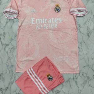 Real Madrid 2024/25 Pink Dragon Jersey - Set Edition