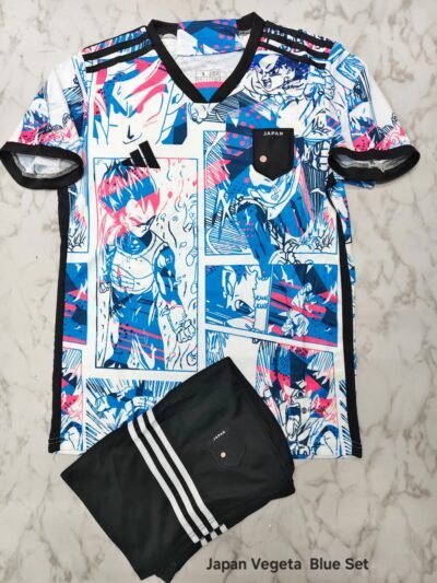 Japan Dragon Ball Z Vegeta Jersey - Set Edition