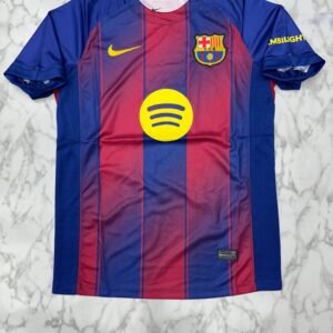 Barcelona 2025/26 Home Jersey – Fan Version