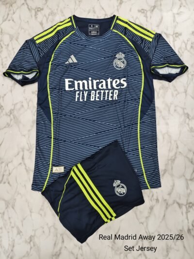 Real Madrid 2025/26 Away Jersey - Set Edition