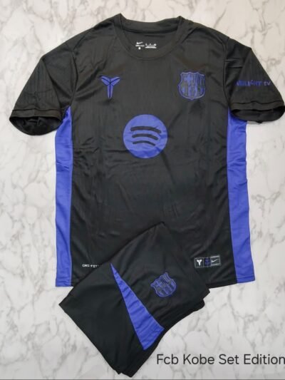 Barcelona Kobe Bryant 2025/26 Black Purple Jersey - Set Edition