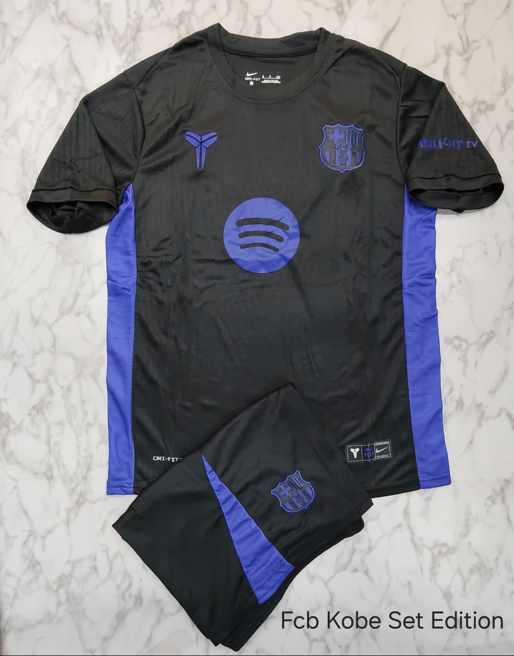 Barcelona Kobe Bryant 2025/26 Black Purple Jersey - Set Edition