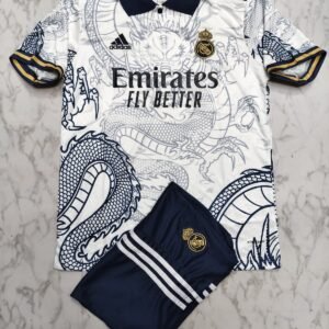 Real Madrid 2024/25 White Dragon Jersey - Set Edition