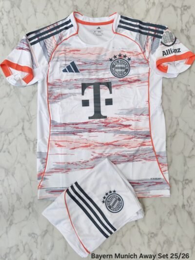 Bayern Munich 2025/26 Away Jersey - Set Edition