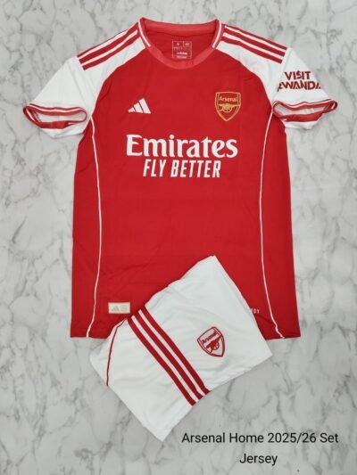 Arsenal 2025/26 Home Jersey - Set Edition