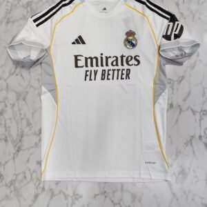 Real Madrid 2025/26 Home Jersey – Fan Version