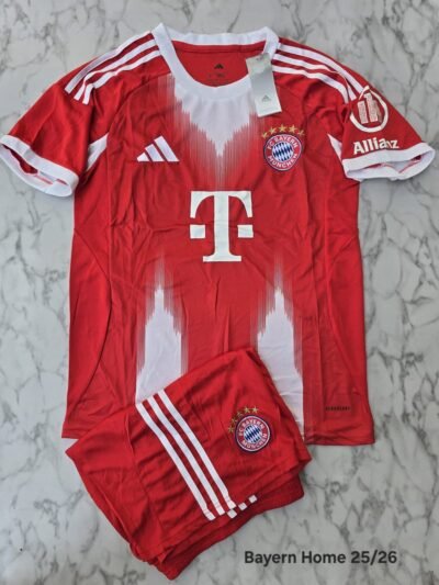 Bayern Munich 2025/26 Home Jersey - Set Edition