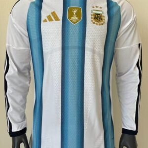 Argentina 2026 Home Jersey - Premium Edition (Full Sleeves)
