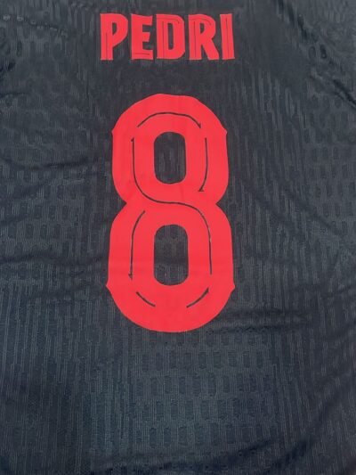 Barcelona 2024/25 Away Jersey - Premium Edition Size M (PEDRI 8)