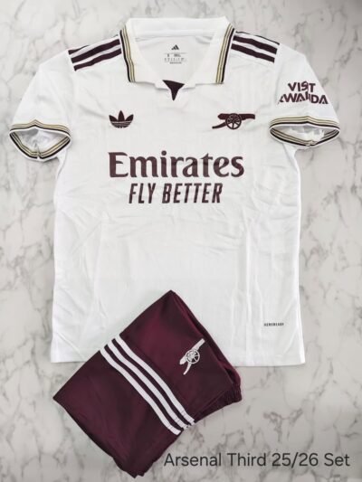 Arsenal 25-26 Third Jersey - Set Edition