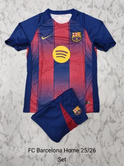 Barcelona 25-26 Home Jersey - Set Edition