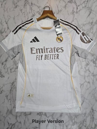 Real Madrid 25-26 Home jersey-Premium edition