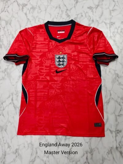 England 2026 Away Jersey - Fan Edition (Worldcup)
