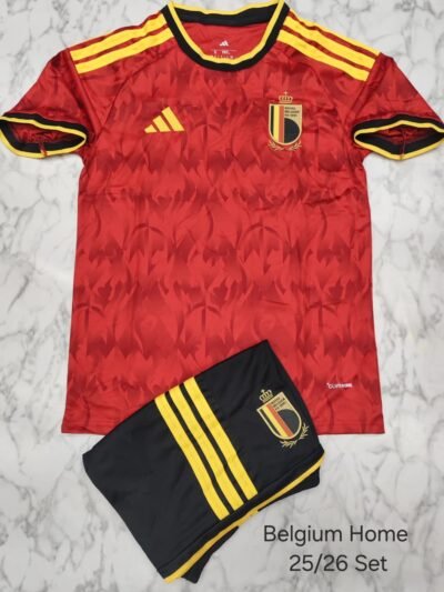 Belgium 2026 Home Jersey - Set Edition (Worldcup)