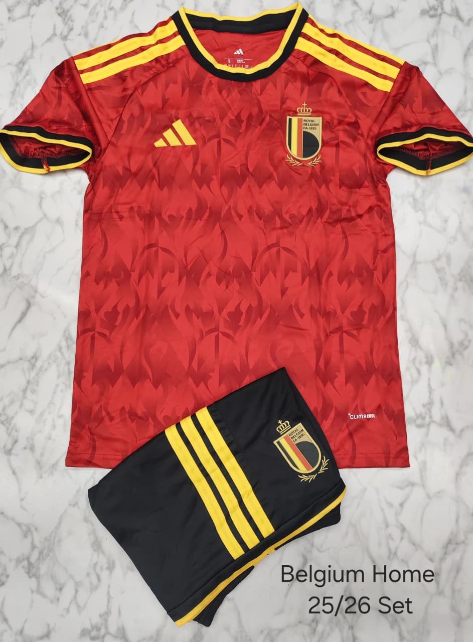 Belgium 2026 Home Jersey - Set Edition (Worldcup)