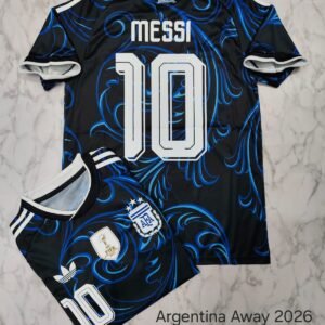 Argentina 2026 Away Messi Jersey – Fan Edition (World Cup)