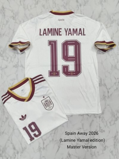 Spain 2026 Away Yamal Jersey – Fan Edition (World Cup)