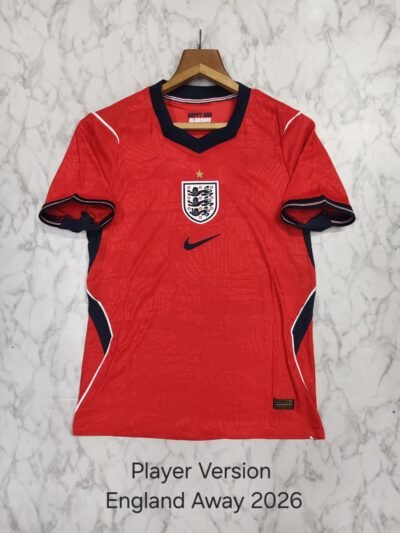 England 2026 Away Jersey – Premium Edition (World Cup)