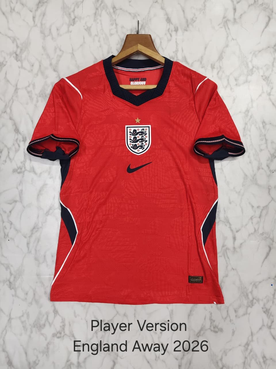 England 2026 Away Jersey – Premium Edition (World Cup)