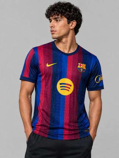 Barcelona 26-27 Home Jersey – Premium Edition