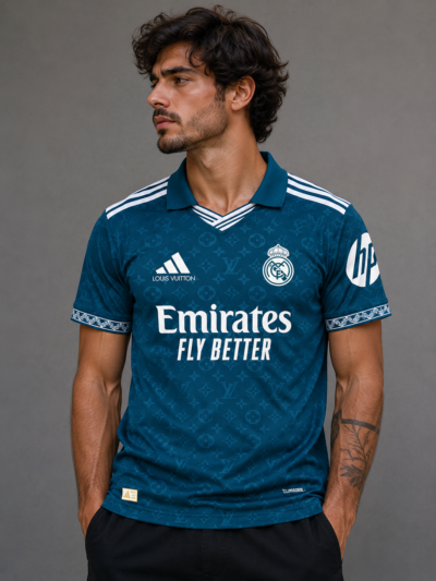 Real Madrid 26-27 Art 1 LV Jersey – Premium Edition