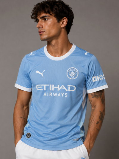 Manchester City 26-27 Home Jersey – Premium Edition