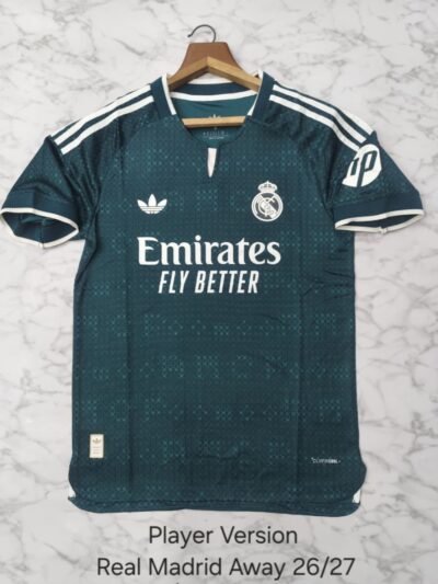 Real Madrid 26-27 Away Jersey – Premium Edition