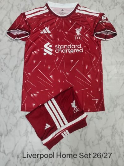 Liverpool 26-27 Home Jersey - Set Edition