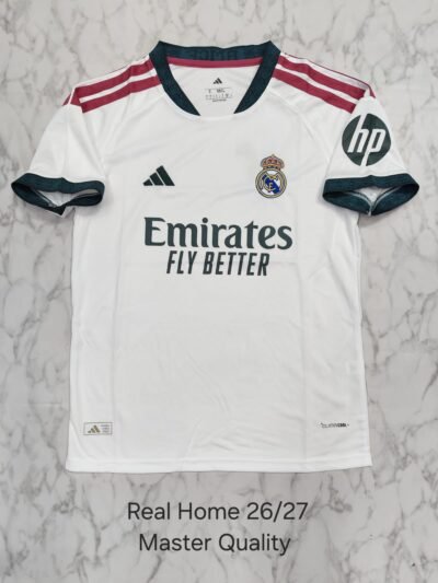 Real Madrid 26-27 Home Jersey - Fan Edition