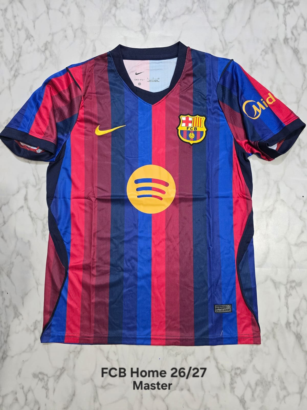 Barcelona 26-27 Home Jersey - Fan Edition