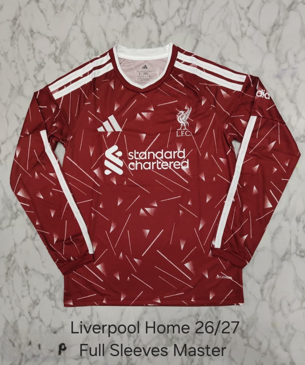 Liverpool 26-27 Home Jersey (Full Sleeves) - Fan Edition